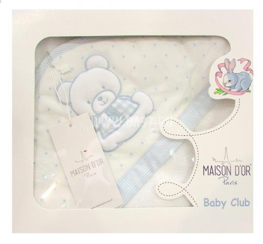 Детский махровый конверт BABY CLUB голубой