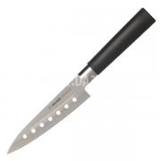 Нож Сантоку с отверстиями 12,5 см. 
Традиционный японский нож изготовлен из высококачественной нержавеющей стали премиум класса, лезвие ножа остается острым очень долгое время.Производсво Nadoba Чехия.